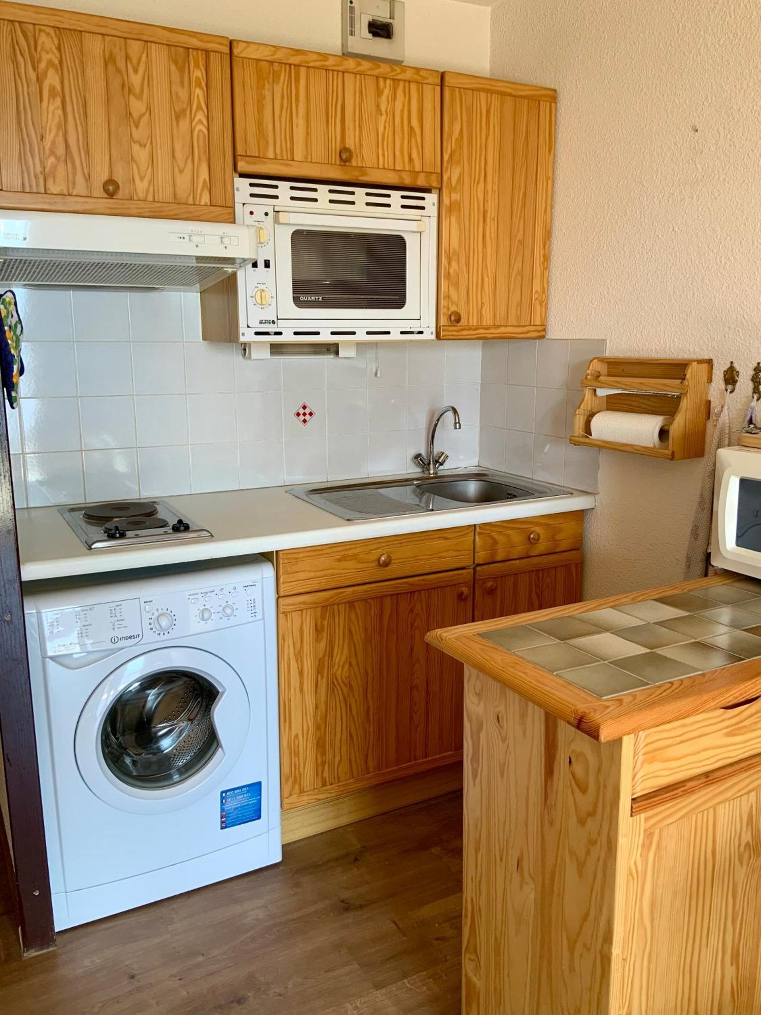 Studio Cabine Chaleureux A Pyrenees 2000 - Wifi Et Parking Prive Bolquere Pyrenees 2000 Buitenkant foto